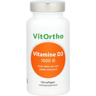 VitOrtho Vitamine D3 1000 IE Softgels