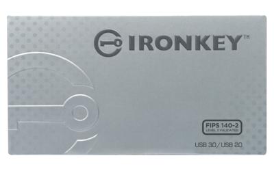 IronKey D300S 64GB - USB-flashstation - gecodeerd - 64 GB - USB 3.1 Gen 1 - FIPS 140-2 Level 3