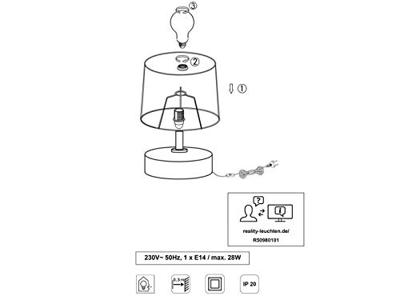 Trio SchemerlampjeMarie - R50980101