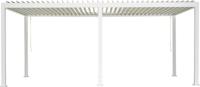 Patio Cover vierkant XL Rota Gazebo 360x720 h250 cm Matt white overkapping pergola Suns - Suns - thumbnail