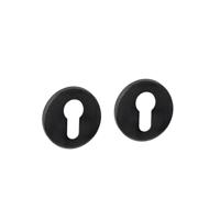 Intersteel Set van 2 cilinderrozettenTira rond zwart Ø 52mm - 1323.102087 - thumbnail