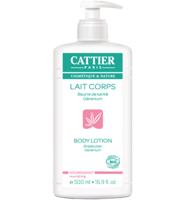 Cattier Body milk shea butter/geranium 500 Milliliter - thumbnail