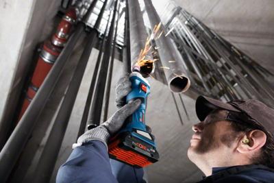 Bosch Professional GGS 18V-20 solo 0.601.9B5.400 Accuslijpmachine Brushless, Zonder accu, Incl. koffer