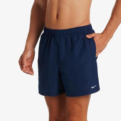 Herenzwembroek Nike 5" Volley Short Blauw Donkerblauw - Maat: L