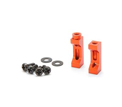 Aluminium servo mount set (orange)