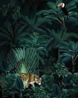 Komar Home; Komar Colours Fotobehang Jungle Night - X4-1027 - thumbnail