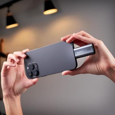 ADATA SC750 1 TB USB Type-C 3.2 Gen 2 (3.1 Gen 2) Zwart ADATA SC750 1 TB USB Type-C 3.2 Gen 2 (3.1 Gen 2) Zwart