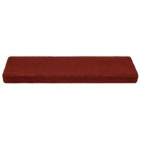 Trapmatten 5 st 65x21x4 cm naaldvilt bordeauxrood - thumbnail