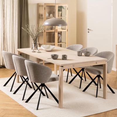 Bendt Uitschuifbare Eettafel 'Sharalyn' Eiken, 200/250/300 x 100cm