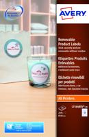 Etiket avery l7104rev-20 60mm wit 240st - thumbnail