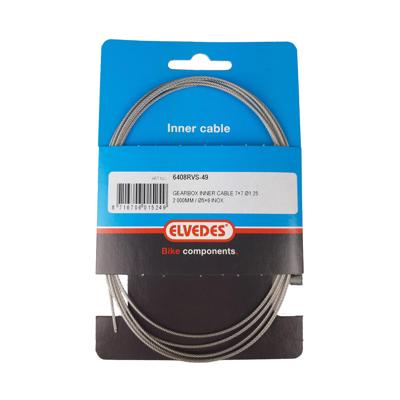 Versnellingsbinnenkabel 6408 rvs 49 draads