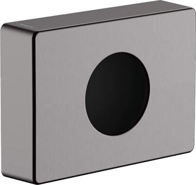 Houder Voor Hygiënezakjes AddStoris HansGrohe Geborsteld Zwart Chroom