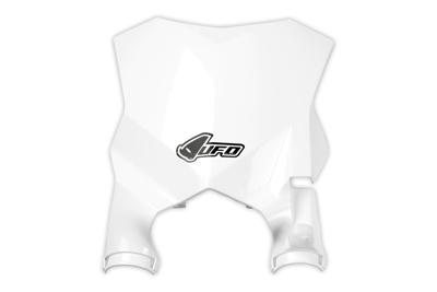 UFO PLAST startnummerbord start number plate ufo kawasaki white