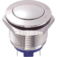 TRU COMPONENTS GQ19B-10/J/S Vandalismebestendige druktoets 48 V/DC 2 A 1x uit/(aan) Moment 1 stuk(s) - thumbnail