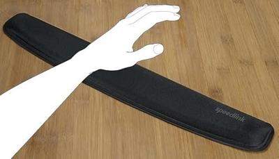 SpeedLink SATEEN Polssteun Zwart (b x h x d) 530 x 30 x 100 mm