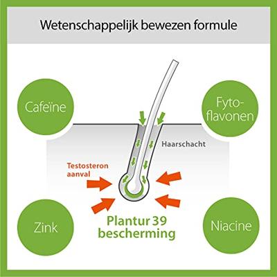 Dr. Wolff Plantur 39 Cafeïne Revitaliserende Tonic Haargroei 200ml - thumbnail