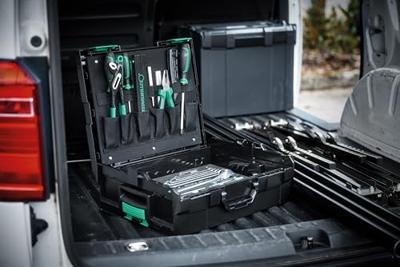 Stahlwille 97830700 STW L-BoXX Basisset Gereedschapskist (gevuld) ABS kunststof Zwart, Groen