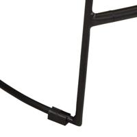 Barkrukken 2 st 49x43x79 cm massief mangohout - thumbnail