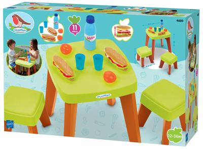 Ecoiffier picknicktafel speelset, 10dlg. - thumbnail