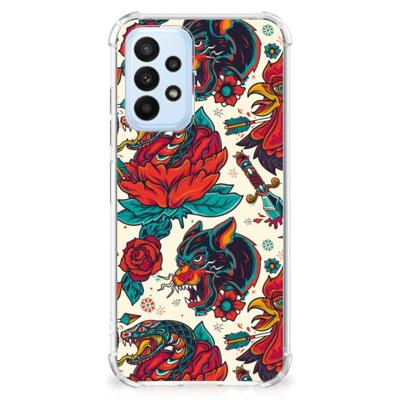 Anti-shock Hoesje met foto voor Samsung Galaxy A23 Old Skool