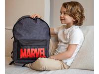 Marvel Rugzak 43x30x14 cm Zwart/Rood - thumbnail