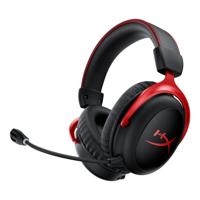 HyperX Cloud II Wireless Headset Draadloos Hoofdband Gamen Zwart, Rood - thumbnail