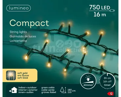 Compactverlichting 750 LED 16m SG