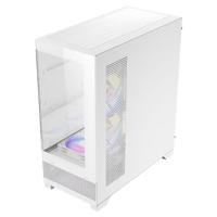 Antec cx700 elite rgb midi tower behuizing (wit | 2x usb-a | tempered glass) - thumbnail