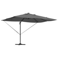 VidaXL Parasol antraciet 352 x 251 x 265 cm polyester en aluminium - thumbnail
