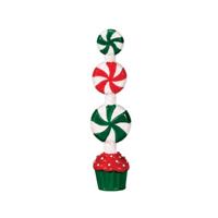 Lemax peppermint candy topiary kerstdorp accessoire Sugar 'N' Spice 2017 - thumbnail
