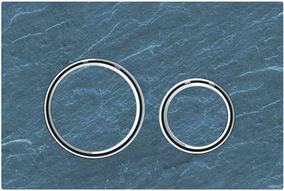 Bedieningsplaat Geberit Sigma 50 Round Mustang Leisteen Bedieningsplaat Geberit Sigma 50 Round Mustang Leisteen