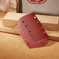 Bosch Accessories 2609256A82 Oscillerend schuurpapier Met klittenband, Geperforeerd Korrelgrootte (num) 80 (l x b) 185 mm x 93 mm 10 stuk(s) - thumbnail