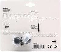 CONTEC bar ends "triangle" ct bar ends triangle black - thumbnail
