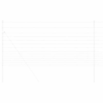 VidaXL Wilde hek warm verzinkt 1000 x 120 x 0,18 cm ijzer VidaXL Wilde hek warm verzinkt 1000 x 120 x 0,18 cm ijzer