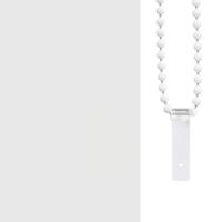 Rolgordijn voor douche 100x240 cm wit - thumbnail