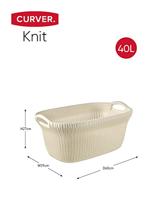 Curver Knit Wasmand 40 L - thumbnail
