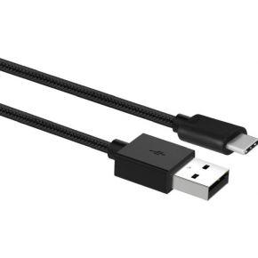 ACT USB 3.2 Gen1 laad- en datakabel A male - C male 1 meter, nylon ACT USB 3.2 Gen1 laad- en datakabel A male - C male 1 meter, nylon