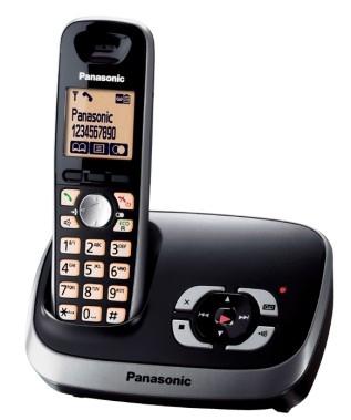 Panasonic KX-TG6521GB draadloze telefoon met antwoordapparaat zwart