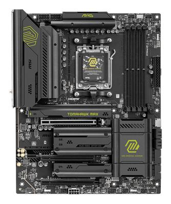Moederbord - MSI - MAG B850 TOMAHAWK MAX WIFI - AM5 - DDR5 - ATX - thumbnail