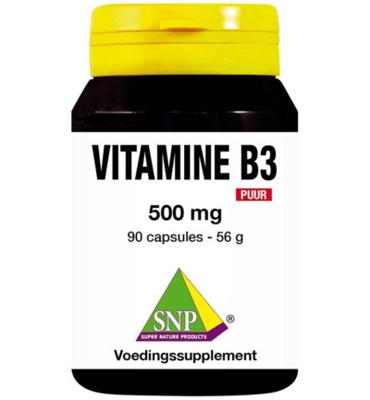 SNP Vitamine B3 500mg puur 90 Vegetarische capsules