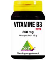 SNP Vitamine B3 500mg puur 90 Vegetarische capsules - thumbnail
