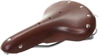 CONTEC zadel "classic exclusiv touring herren" ct saddle cl. excl. tour. leather gents gravy - thumbnail