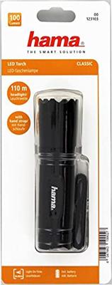 Hama LED Zaklamp Classic C-118 Zwart