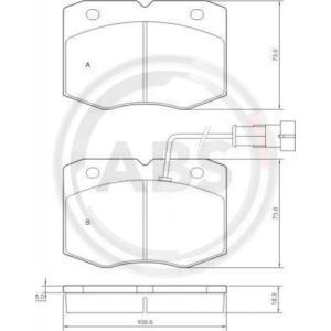 Remblokken set 37265