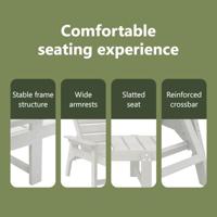 Ligstoel 3 pcs Wit Polyetheen - thumbnail