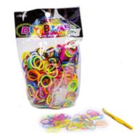 Toys Amsterdam loombandjes Colorful junior rubber 600 delig - thumbnail