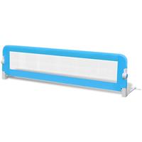 VidaXL Bedhekje peuter 150x42 cm blauw - thumbnail