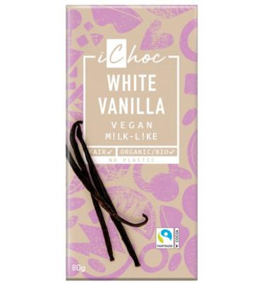 iChoc White Vanilla Chocoladereep iChoc White Vanilla Chocoladereep