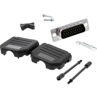 MH Connectors MHDPPK15HD26MS-K D-sub male connectorset 180 ° Aantal polen: 15 Soldeerkelk 1 stuk(s)