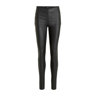 OBJECT coated legging zwart OBJECT coated legging zwart